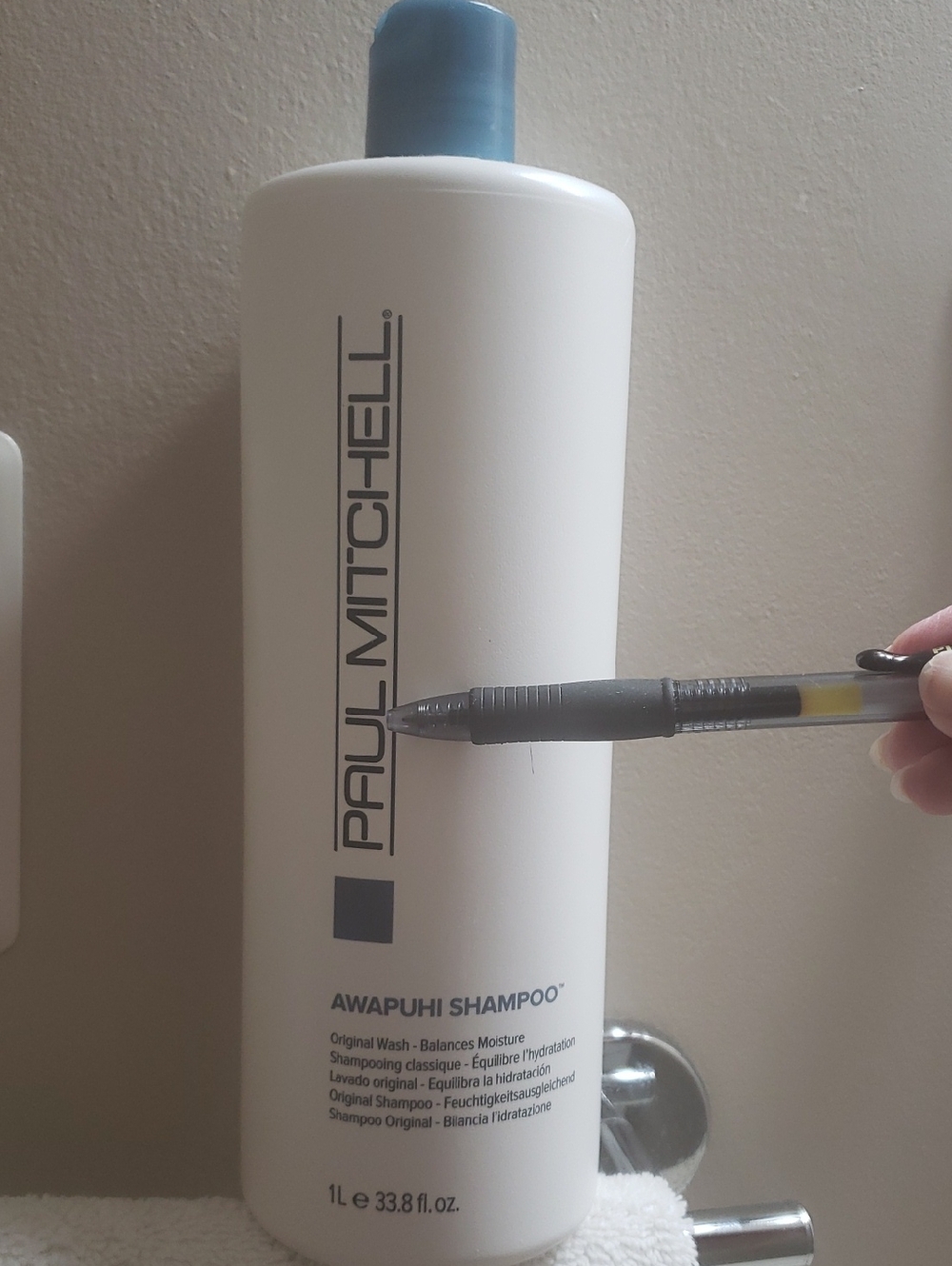 Paul Mitchell Awapuhi Shampoo White Bottle - See Pen For Fill Line